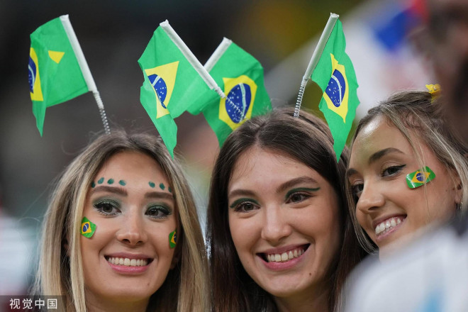 Tại World Cup, dĩ nhiên không thể
thiếu dàn CĐV hùng hậu đến từ Brazil
