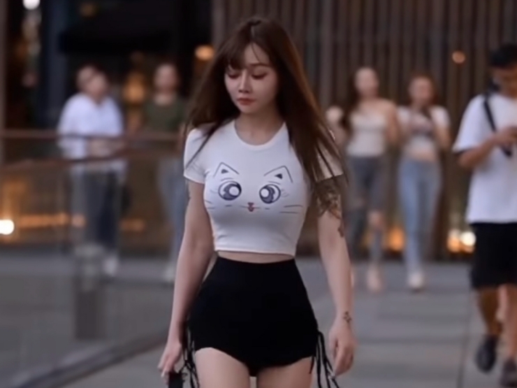 Cô gái trẻ gây tranh cãi vì mặc áo có hoạ tiết Pikachu