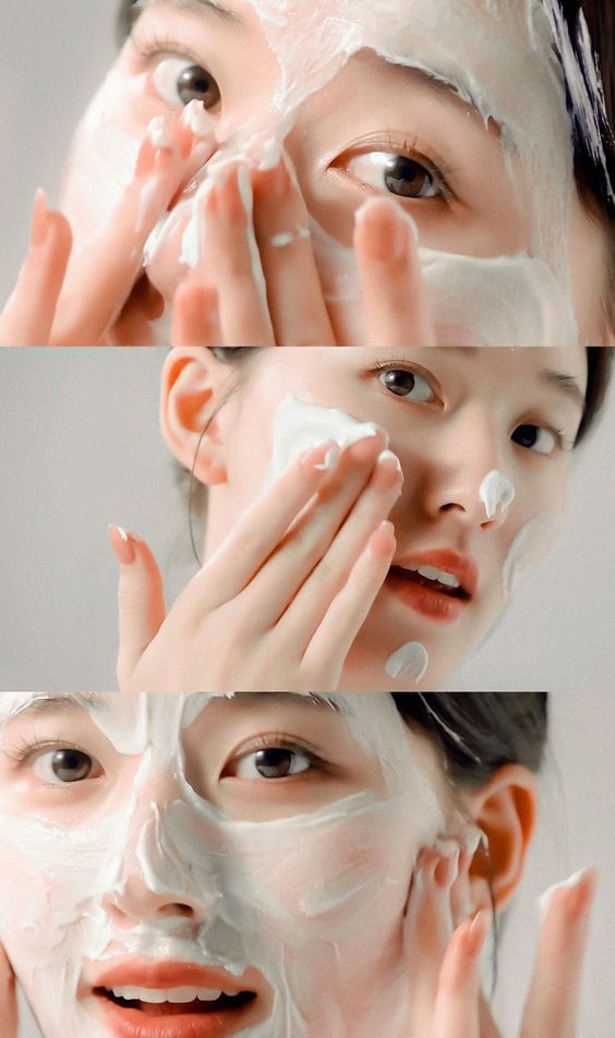 Trước khi đắp mặt nạ, bạn nên làm sạch da.