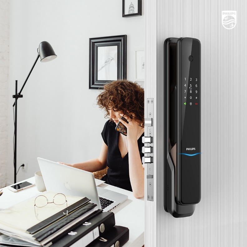 Thiết kế sang trọng, thời thượng của các dòng khoá thông minh Philips
