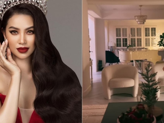 Kinh doanh - Cận cảnh dinh thự tiền tỷ của Hoa hậu Phạm Hương bên Mỹ lúc trang hoàng đón Noel, dân mạng choáng vì quá sang chảnh