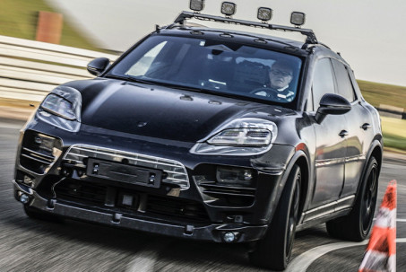 Porsche Macan sử dụng động cơ điện lộ điện trên đường thử