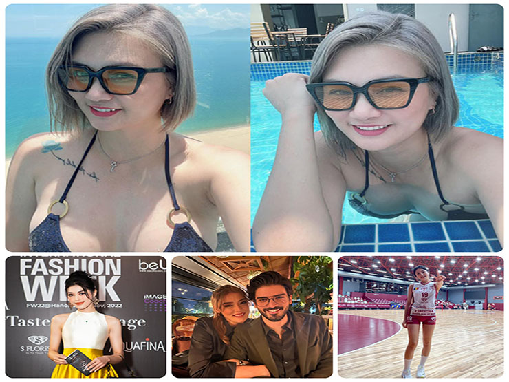 Thể thao - Bạn trai bí ẩn của hoa khôi bóng chuyền Kim Huệ khiến nhiều fan "truy tìm"