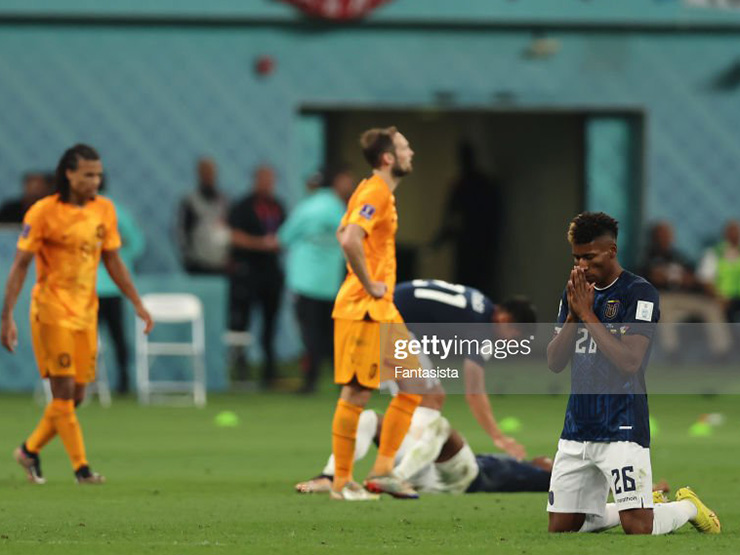 Trực tiếp bóng đá Hà Lan - Ecuador: Nỗ lực bất thành (World Cup) (Hết giờ) - 28