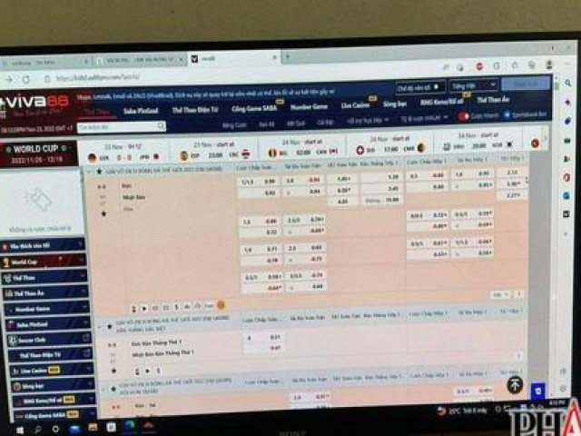 Pháp luật - Lâm Đồng: Triệt phá nhóm cá độ mùa World Cup 2022