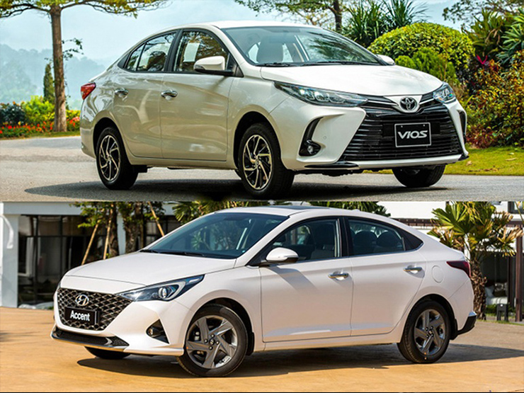 Chọn mua Toyota Vios hay Hyundai Accent với 500 triệu đồng?