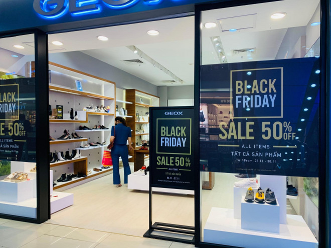 Black Friday diễn ra vào thứ sáu, tuần thứ 4 của tháng 11