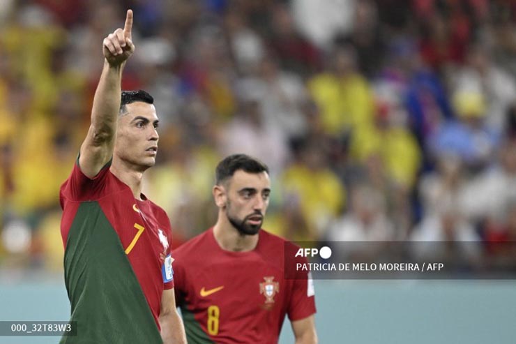 Ronaldo đang thi tài tại Qatar