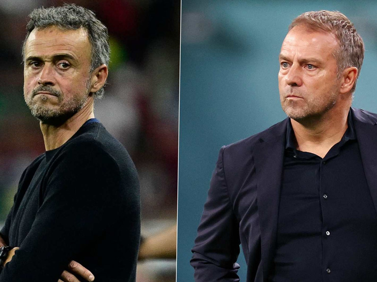 Bóng đá - Họp báo Tây Ban Nha - Đức: HLV Enrique thận trọng, HLV Flick làm điều kỳ lạ