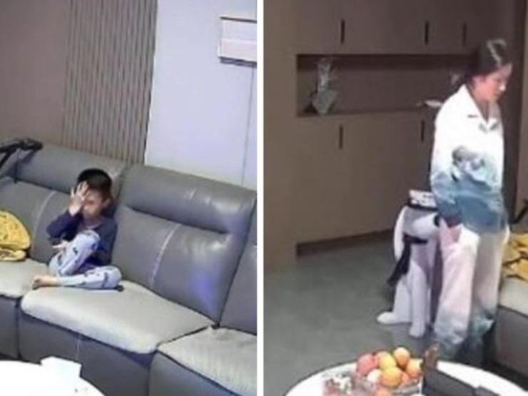 Giáo dục - du học - Thấy con trai xem TV quá nhiều, người mẹ phạt cậu bé thức tới sáng xem tiếp