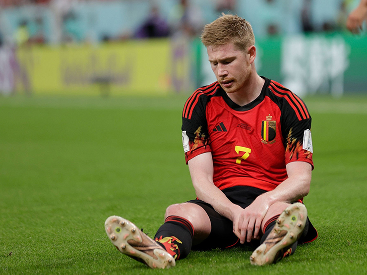 Bóng đá - De Bruyne bị báo Bỉ "tổng sỉ vả" sau trận thua sốc World Cup