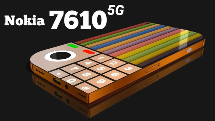 Nokia 7610 5G 2023 thiết kế đẹp, giá từ 8,45 triệu đồng - 1