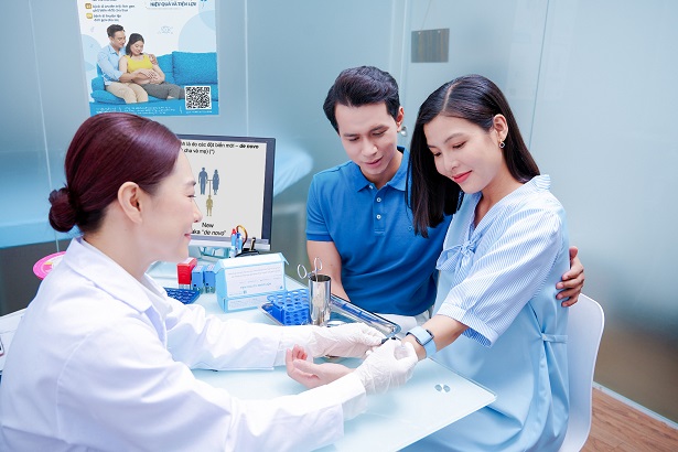 Các xét nghiệm triSure NIPT rất chính xác và an toàn cho thai nhi. Ảnh: Gene Solutions