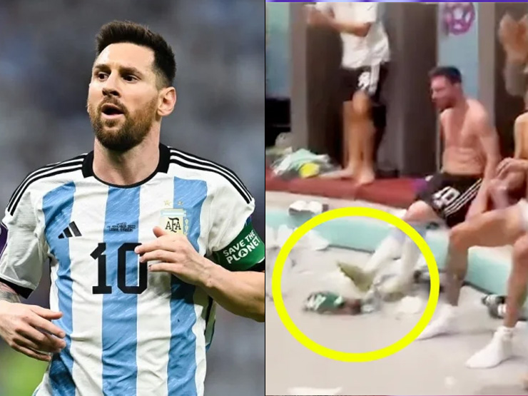 Hàng động gây phẫn nộ của Messi