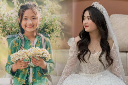 Bạn trẻ - Cuộc sống - Kiếm trăm triệu đổi đời, bé gái dân tộc Hà Giang nay mặc váy cưới tuổi 16, dân mạng "quay xe"