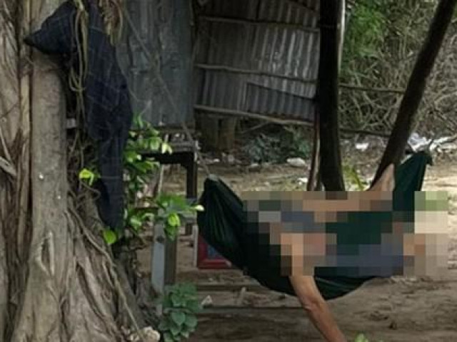 Pháp luật - 1 người nằm chết trên võng dưới gốc cây xanh