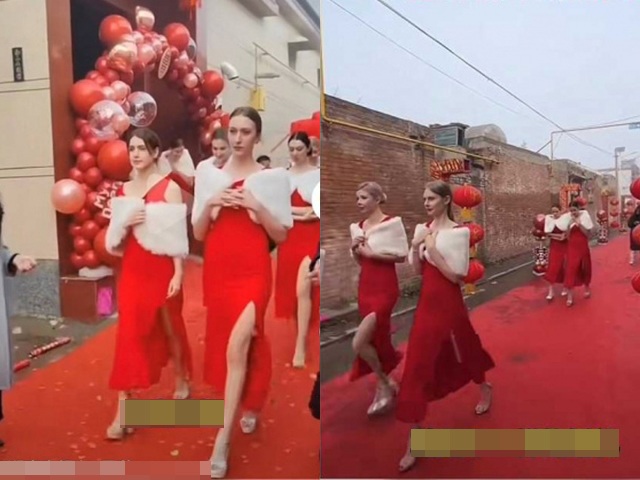 Nhà gái &#34;tuyển&#34; 8 người mẫu ngoại quốc làm phù dâu trong đám cưới, dân tình đắn đo điều này - 1