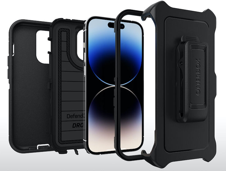Ốp lưng dòng Defender dành cho iPhone 14 series&nbsp;của&nbsp;OtterBox.
