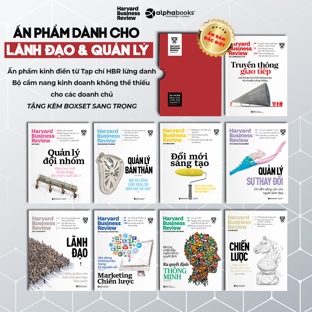 9 siêu phẩm HBR đã sẵn sàng trên Kho sách bản quyền và hoàn toàn miễn phí dành cho độc giả trên ứng dụng 24HMoney