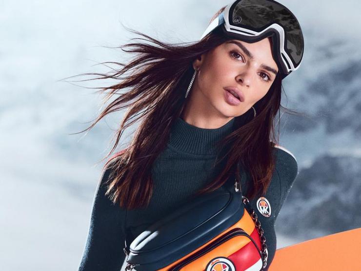 Thời trang - Siêu mẫu Emily Ratajkowski đẹp cá tính trong bộ sưu tập thể thao sành điệu