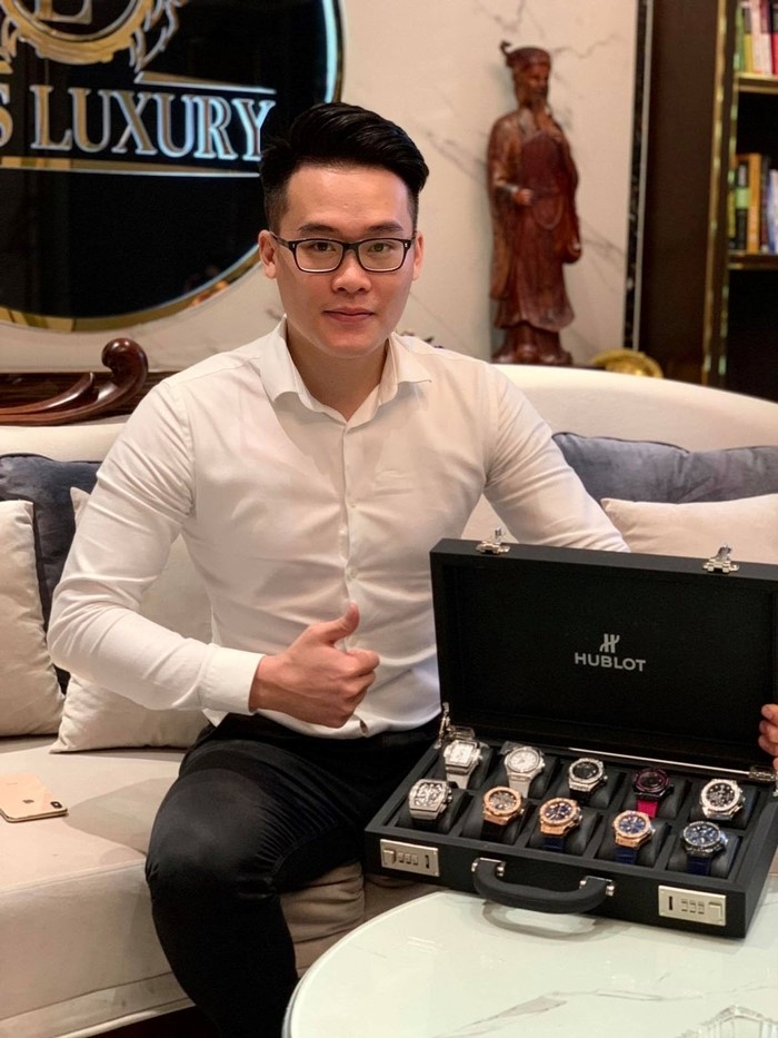 Anh Hồ Thế Nam - Quản lý cửa hàng đồng sang trọng Boss Luxury Hà Nội