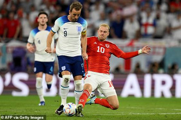 ĐT Anh đã có hiệp đầu tiên khá bế tắc trước đối thủ láng giềng xứ Wales