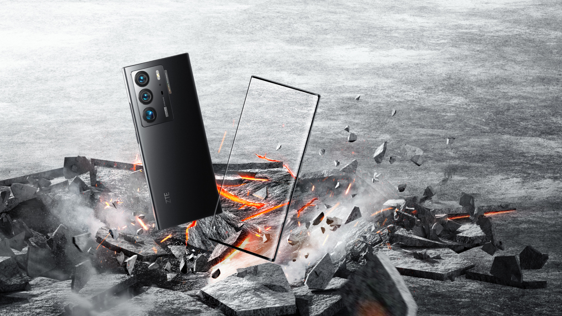 Thiết kế màn hình của chiếc smartphone cao cấp này gần như không viền.