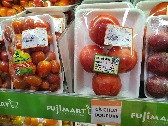 Giá cà chua cách đây 1 tháng ở mức trên 50 nghìn đồng/kg.