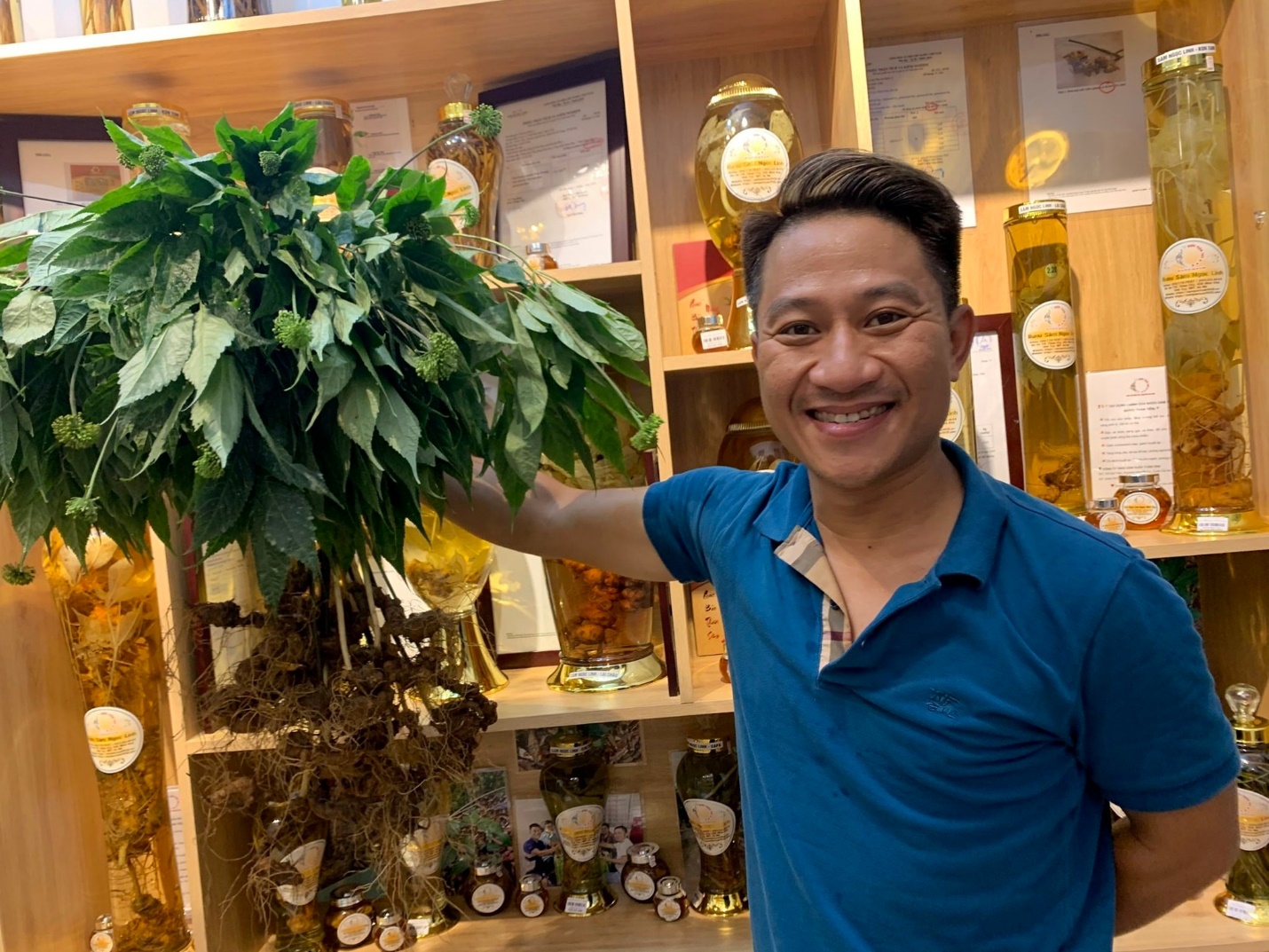 Anh Quốc Tuấn - Giám đốc Công Ty TNHH Sâm Quốc Tuấn 1905
