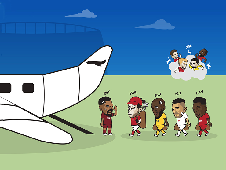 Tranh vui - Ảnh chế: Qatar là đội chủ nhà "hiếu khách" nhất lịch sử World Cup