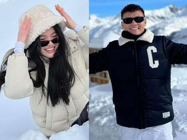 Đời sống Showbiz - Quang Hải và bạn gái đi chơi ở Pháp