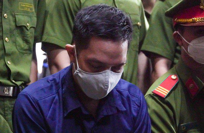Nguyễn Kim Trung Thái tại phiên xét xử sơ thẩm.