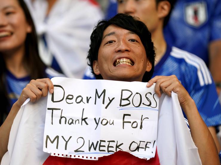 Lời nhắn sếp của CĐV Nhật Bản được FIFA chia sẻ tới ”tất cả các ông chủ trên thế giới”