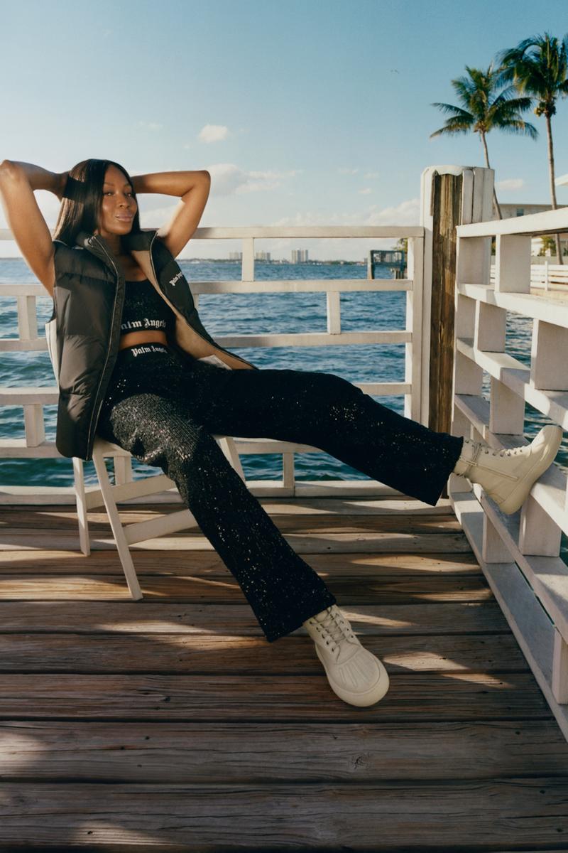 “Báo đen” Naomi Campell hoá thiên thần ăn chơi của Moncler - 2