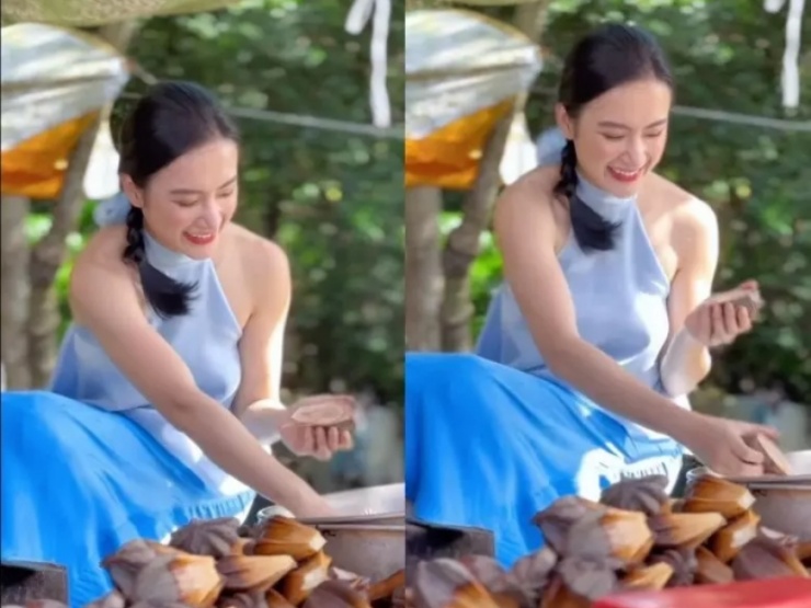 Giải trí - Gái xinh mặc yếm mỏng manh khoe vẻ nữ tính: Angela Phương Trinh hot nhất?