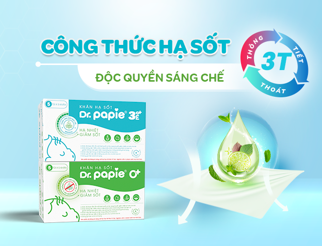 Khám phá “Chu trình thải nhiệt 3T” của Dr.Papie khăn hạ sốt chuẩn nhi khoa an toàn cho bé - 3
