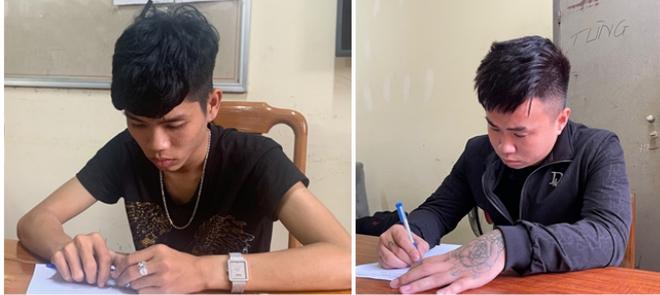 Các đối tượng khai nhận hành vi vi phạm pháp luật