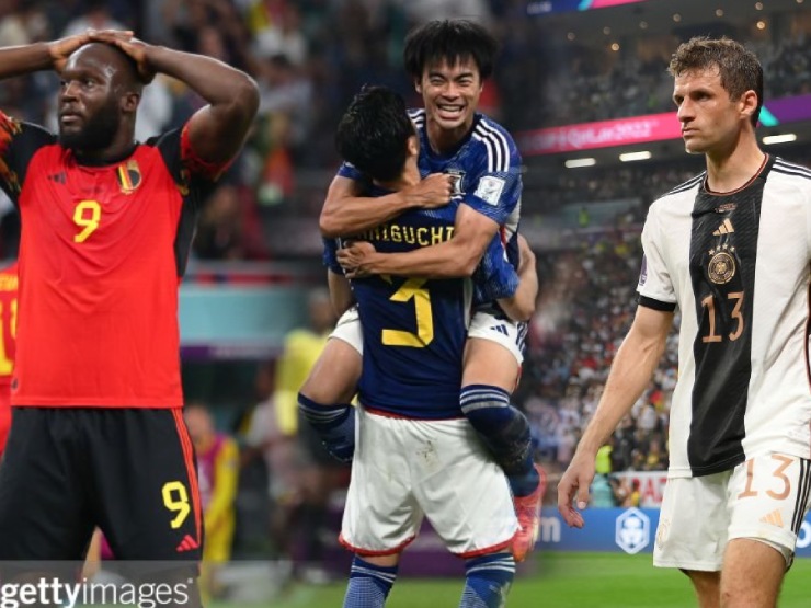 Bóng đá - Ngã ngửa bảng xếp hạng World Cup: 2 "ông lớn" mất ngôi đầu, Đức - Bỉ về nhà