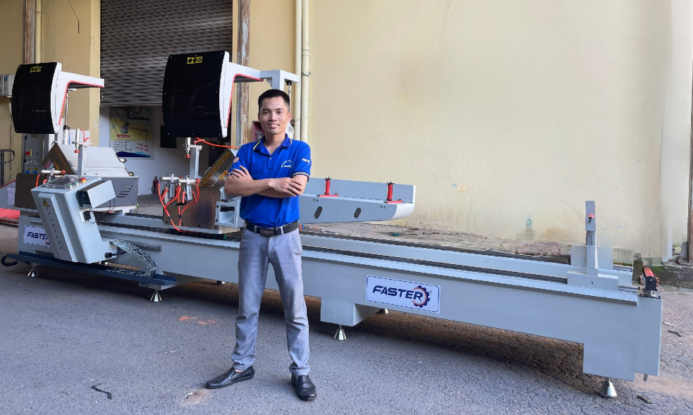 Máy sản xuất cửa nhôm xu hướng mới trong lĩnh vực sản xuất cửa nhôm hiện đại - 2