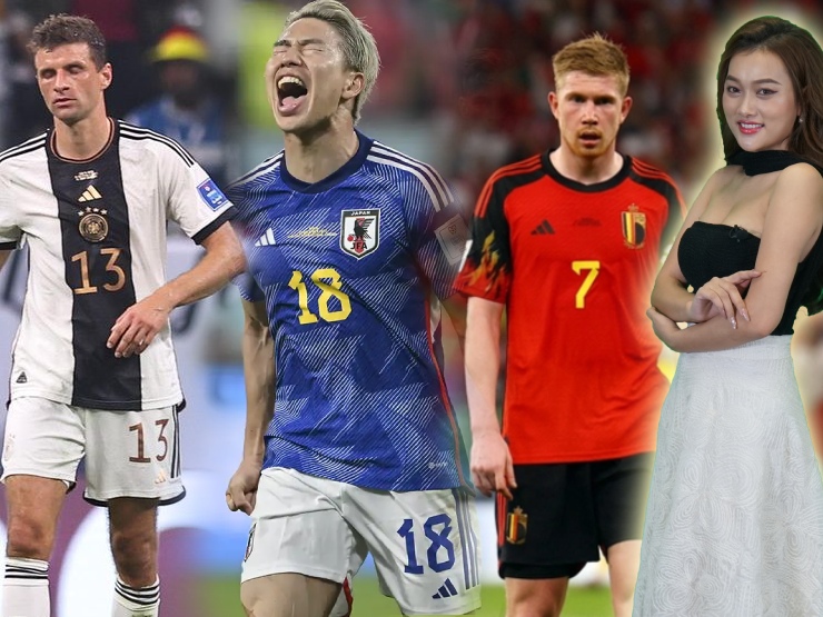 Bóng đá - Kỳ tích Nhật Bản vào vòng 1/8 World Cup có hơn Hàn Quốc 2002, "thế hệ vàng" Đức - Bỉ hết thời? (Clip 1 phút Bóng đá 24H)
