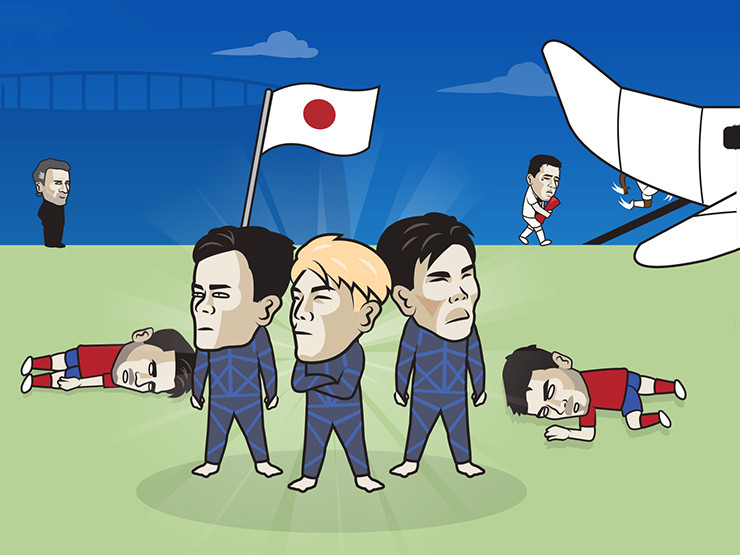 Tranh vui - Ảnh chế: Nhật Bản "hạ gục" Tây Ban Nha, "tiễn" luôn ĐT Đức về nước