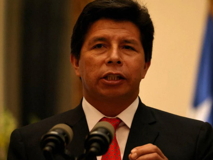 Tổng thống Peru Pedro Castillo. Ảnh: Reuters 