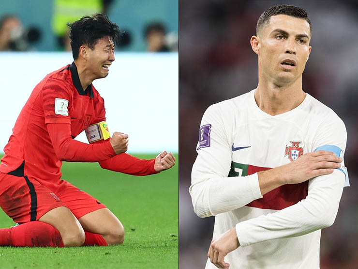 Bóng đá - Hàn Quốc quật ngã Bồ Đào Nha: Son Heung Min bật khóc, Ronaldo thất thần