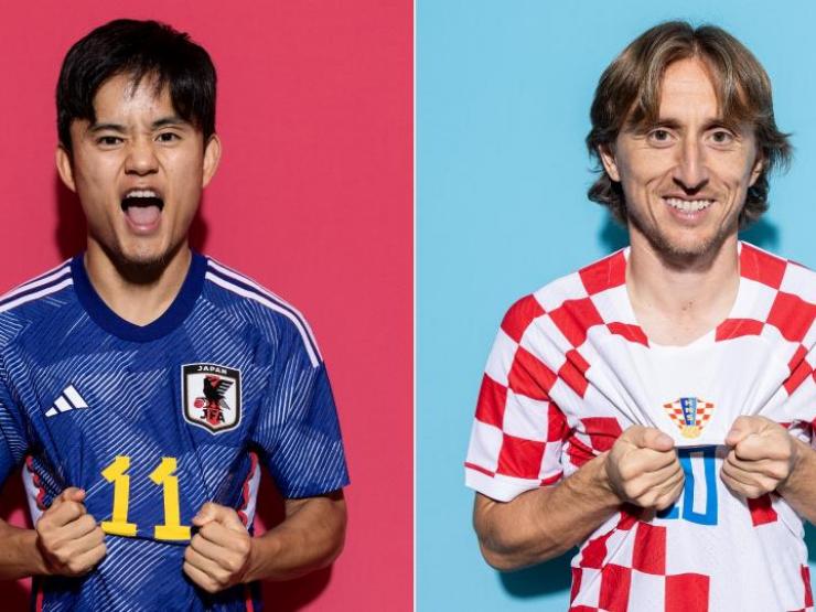 Bóng đá - Nhật Bản đấu Croatia: HLV "Samurai xanh" mơ gây bất ngờ, á quân ngại đá luân lưu