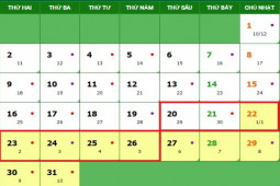 Tin tức trong ngày - Nóng trong tuần: Chính phủ “chốt” phương án nghỉ Tết Nguyên đán