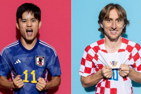 Nhật Bản đấu Croatia: HLV "Samurai xanh" mơ gây bất ngờ, á quân ngại đá luân lưu