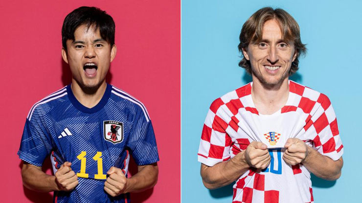 Nhật Bản quyết đấu Croatia để tranh vé vào tứ kết World Cup 2022