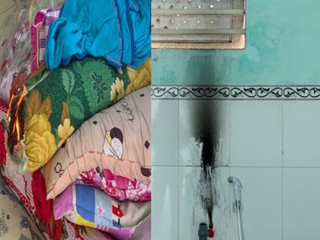 Đồ đạc trong nhà tự dưng bốc cháy ở Hậu Giang