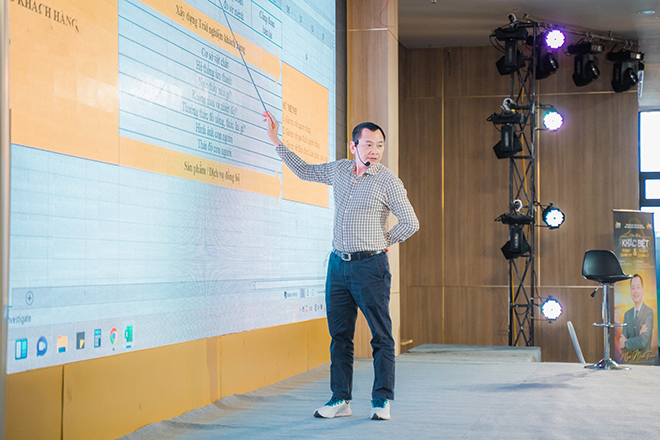 Ông Ngô Minh Tuấn chia sẻ về tầm nhìn nhân bản các chuyên gia mang sứ mệnh nâng tầm doanh nghiệp Việt.