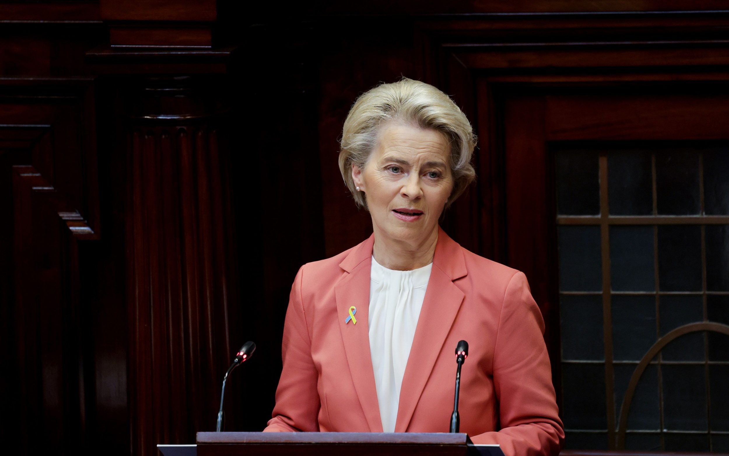 Lãnh đạo EC&nbsp;Ursula von der Leyen.